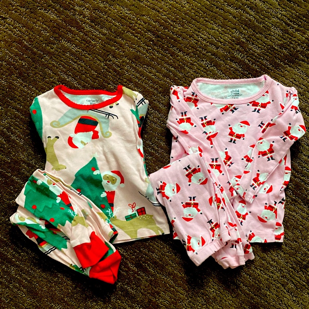 EUC toddler Xmas jammies
